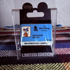 WDI Sorcerer Mickey Imagineering Campus I.D. LE 200 Disney Pin PP91588